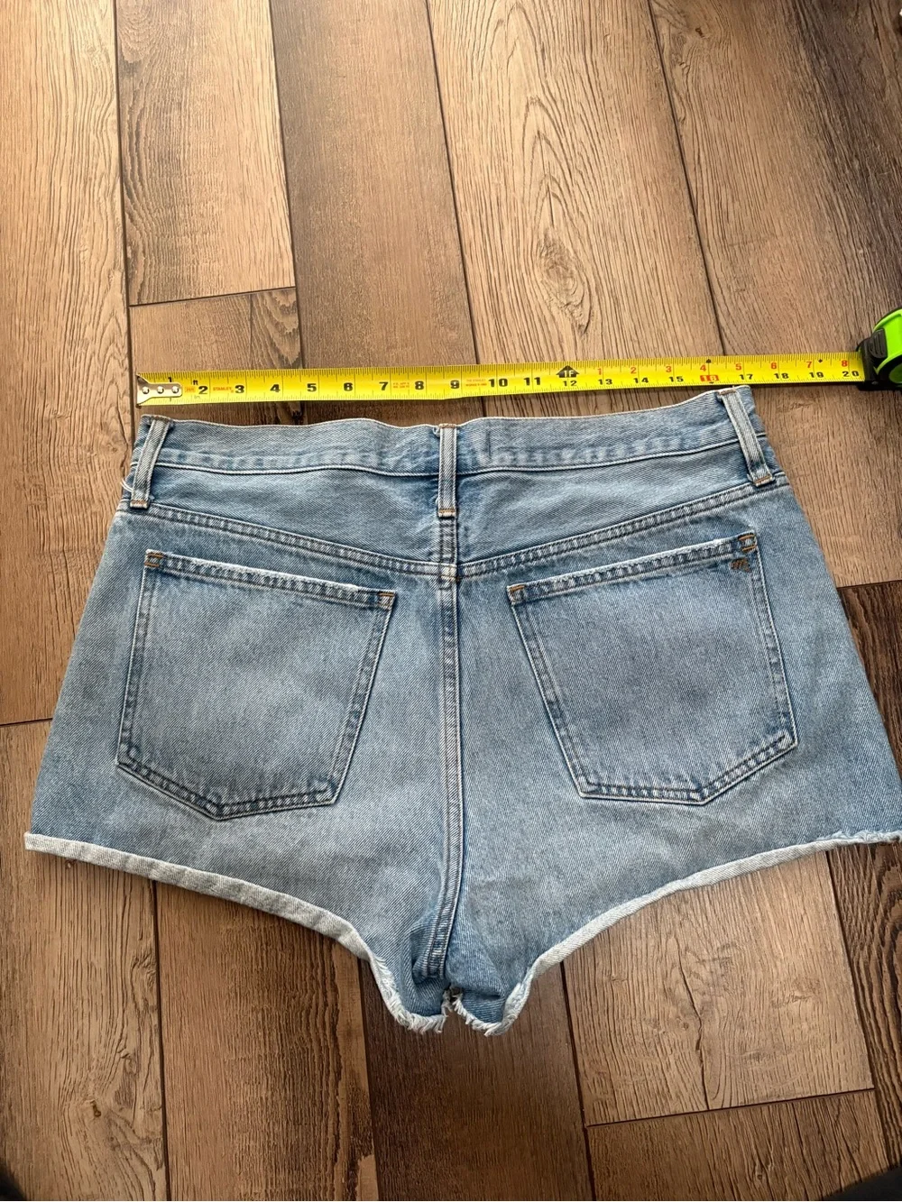 Madewell Relaxed Denim Shorts Homecrest Wash Ripped Size 29
